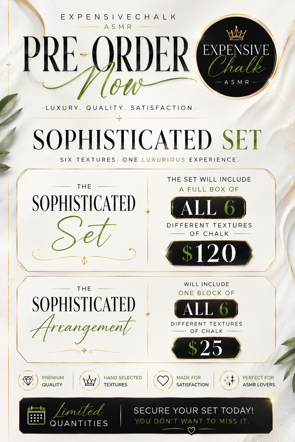 Preorder/Sophisticated Set